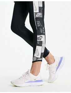 Nike Running - React Infinity Run 3 Flyknit Premium - Sneakers rosa chiaro