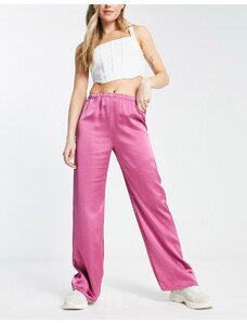 Urban Revivo - Pantaloni dritti comodi rosa