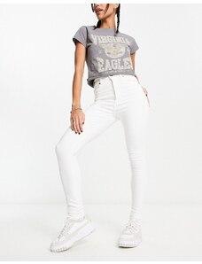 Dr. Denim - Moxy - Jeans super skinny a vita alta lavaggio bianco sporco
