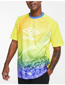 Umbro - Home Turf - T-shirt in jersey gialla-Multicolore