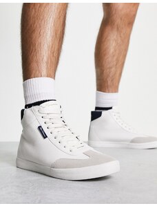 Ben Sherman - Sneakers alte bianche-Bianco
