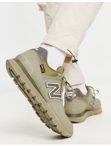 New Balance - 574 - Sneakers grigie in Cordura-Grigio