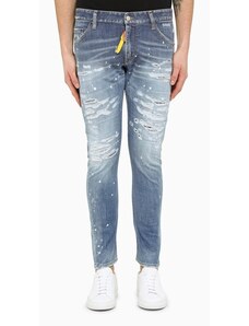 CEWIFO Jeans Neri Baggy Salopette Ciclismo Uomo 3/4 Invernale Pantaloni  Tuta Uomo Grigio Jeans Uomo Slim Fit Strappati Grigi Pantaloni Moto Uomo  Estivi con Protezioni Jeans Neri Strappati 