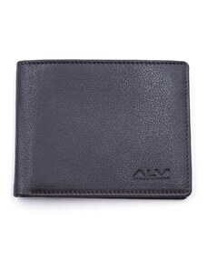 Portafoglio in vera pelle da uomo con porta carte di credito ALV by Alviero Martini - AL000P1602 Blu