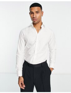 Selected Homme - Camicia slim elegante bianca-Bianco