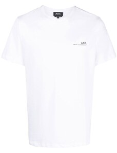 A.P.C. T-shirt logotype bianca