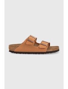 Birkenstock ciabatte slide Arizona donna colore marrone 1025046