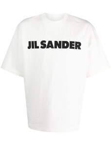 Jil Sander t-shirt bianca logotype