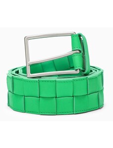 Bottega Veneta Cintura Maxi Intreccio verde