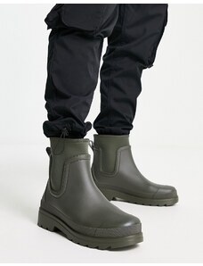 ASOS DESIGN - Stivali da pioggia alla caviglia kaki-Verde