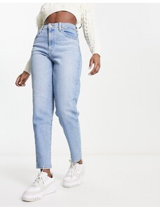 Levi's - Mom jeans a vita alta lavaggio blu medio