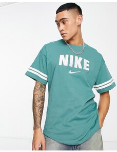 Nike - T-shirt rétro verde