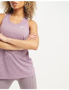 Nike Training - Dri-FIT - Canotta viola con dorso a vogatore
