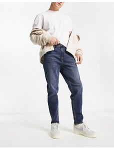 New Look - Jeans dritti affusolati color indaco-Blu