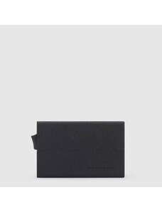 PIQUADRO Porta carte di credito con sliding system Black Square