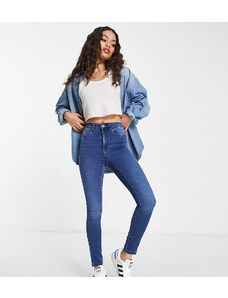 Only Petite - Royal - Jeans skinny a vita alta blu medio