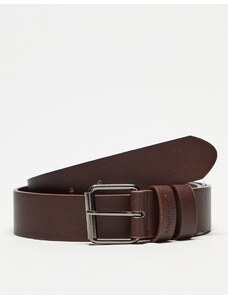 Bershka - Cintura basic marrone-Brown