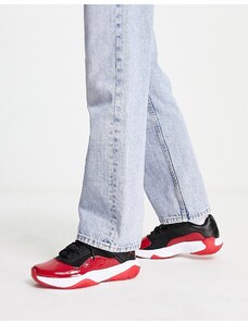 Nike - Air Jordan 11 CMFT - Sneakers basse rosso gym-Nero