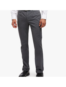 Brooks Brothers Pantalone morbido in cotone elasticizzato - male Pantaloni casual Grigio scuro 30