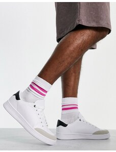 Truffle Collection - Sneakers stringate grigie e bianche-Multicolore