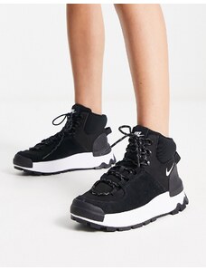 Nike - City Classic - Scarponcini neri e bianchi-Black