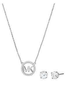 Michael Kors collana e orecchini in argento