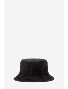 Our Legacy Cappello BUCKET in mohair nero