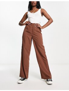 Vero Moda - Pantaloni sartoriali marroni in coordinato-Brown