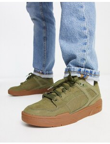PUMA - Slipstream - Sneakers in camoscio verde scuro