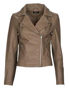 Only Giacca in pelle ONLGEMMA FAUX LEATHER BIKER