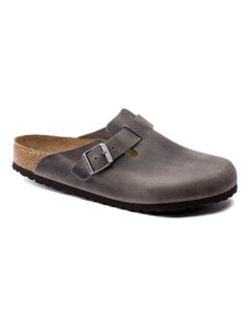Birkenstock Boston BS Narrow Fit Uomini - Sandali Birkenstock - Grigio - 1013256-9