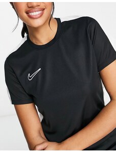 Nike Football - Academy Dri-FIT - T-shirt nera con pannelli-Nero
