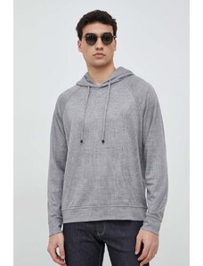 Emporio Armani maglia in lana uomo colore grigio con cappuccio