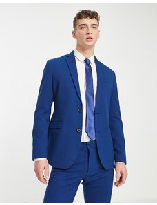 New Look - Giacca da abito skinny indaco-Blu