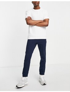 Only & Sons - Pantaloni con fondo elasticizzato blu navy