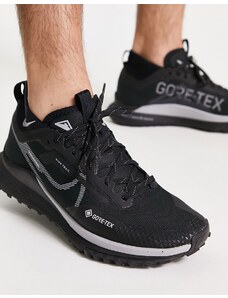 Nike Running - Trail Pegasus 4 Gore-TEX - Sneakers bianche e nere-Black