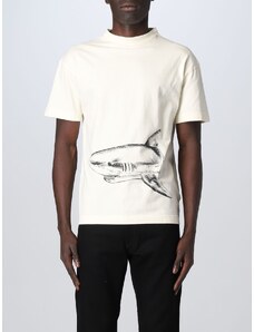 T-shirt Shark Palm Angels in cotone