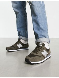 New Balance - 373 - Sneakers kaki e bianco sporco-Verde
