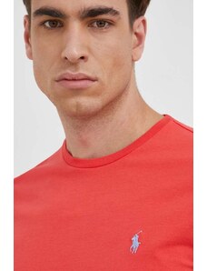 Polo Ralph Lauren t-shirt in cotone uomo colore rosso