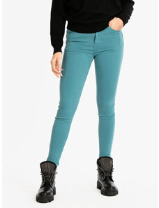 New Collection Pantaloni Slim Fit Da Donna Casual Blu Taglia Xl