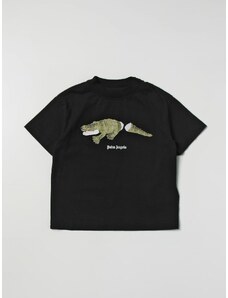 T-shirt Crocodile Palm Angels in cotone