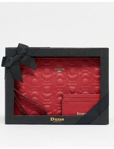 Dune - Set regalo con pochette e portacarte rosso