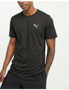 Puma - Run Favourites - T-shirt a maniche corte nera-Black