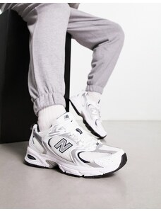 New Balance - 530 - Sneakears bianche e grigie-Bianco