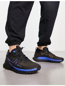 Nike Running - React Pegasus Trail 4 Gore-Tex - Sneakers nere e viola-Black