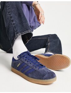 adidas Originals - Gazelle - Sneakers blu navy con suola in gomma