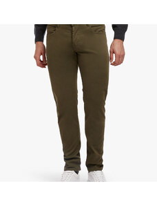 Brooks Brothers Pantalone in cotone elasticizzato a 5 tasche - male Outlet Uomo Verde 30