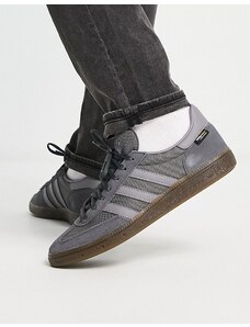 adidas Originals - Handball Spezial - Sneakers grigie con suola in gomma-Grigio