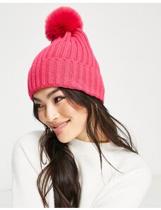 Threadbare - Ski - Cappello con pompon rosa