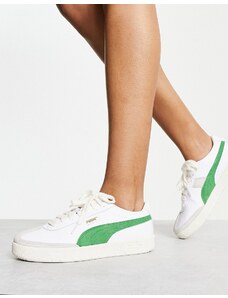 Puma - Olso City - Sneakers bianche e verdi-Bianco